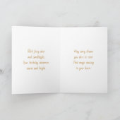 Feen-Themen-Mädchen-Geburtstag Karte (Innenseite)