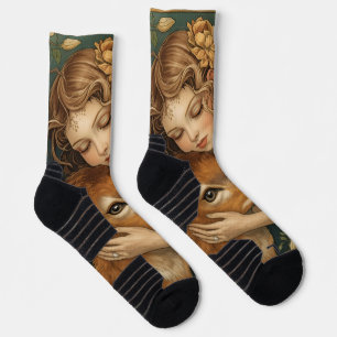 Feen-Umarmung - Das zarte Herz der Natur Socken