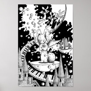 Feen und das Land des Himmels. Poster
