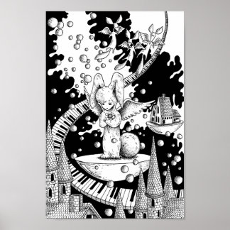 Feen und das Land des Himmels. Poster