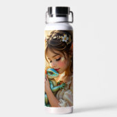 Feen- und Drachen-Mystik Trinkflasche (Rückseite)