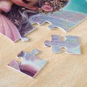 Feen- und Einhorn-Fantasy-Kunstpuzzle Puzzle (Seite)