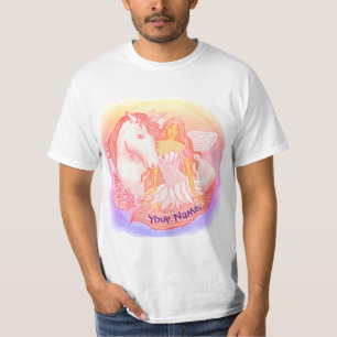 Feen und Einhorn T-Shirt