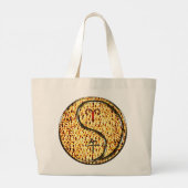 Feen und Feuerpferd Jumbo Stoffbeutel (Rückseite)