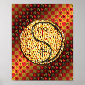 Feen und Feuerpferd Poster (Vorne)