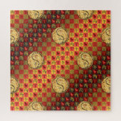 Feen und Feuerpferd Puzzle (Vertikal)