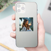Feen und Goldstaub Aufkleber (Telefon)