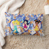 Feen und Herzen Lendenkissen (Decke)