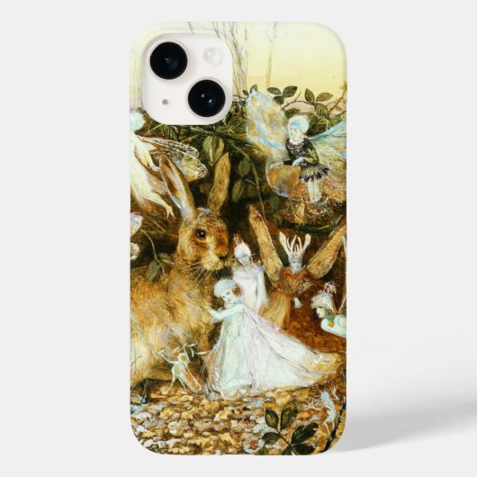 Feen und Kaninchen Case-Mate iPhone Hülle (Rückseite)