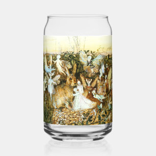Feen und Kaninchen Dosenglas