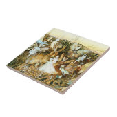 Feen und Kaninchen Fliese (Seite)
