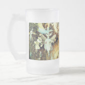 Feen und Kaninchen Mattglas Bierglas (Links)