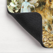 Feen und Kaninchen Mousepad (Ecke)