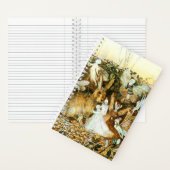 Feen und Kaninchen Notizblock (Innen)