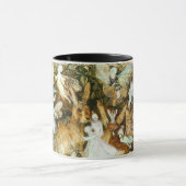 Feen und Kaninchen Tasse (Zentrum)