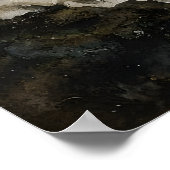 Feen- und Pegasus-Kunstposter, Dark Academia Poster (Ecke)