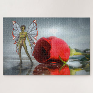 Feen und Rose Puzzle