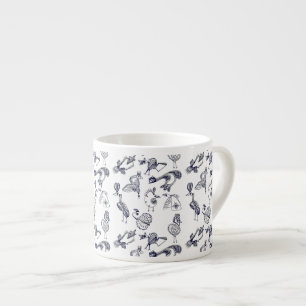 Feen Vögel Espressotasse