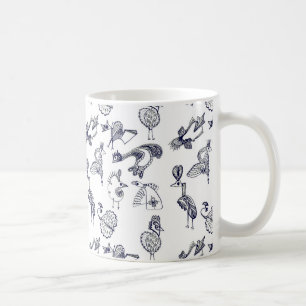 Feen Vögel Kaffeetasse