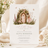Feen-Wald-Mädchen Rosa Baby-Party