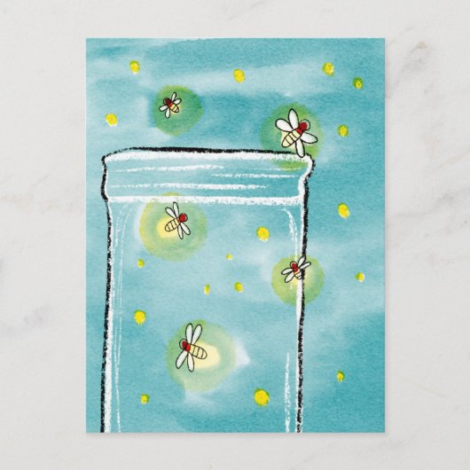 Feen wie Sommer Postkarte (Vorderseite)