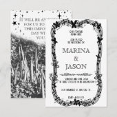 Feen-Wunderwald der Magie Save The Date (Vorne/Hinten)