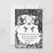 Feen-Wunderwald der Magie Save The Date (Rückseite)