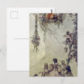 „Feenaufstieg“ von A. Duncan Carse Postkarte (Vorne/Hinten)