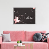 Feenbrett für Kleinkindzimmer Leinwanddruck (Insitu (Wohnzimmer))