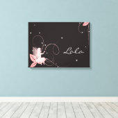 Feenbrett für Kleinkindzimmer Leinwanddruck (Insitu (Holzboden))