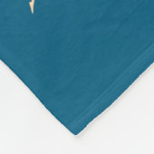 Feenbruder magische Märchen-Geburtstagsmädchen Fleecedecke (Ecke)