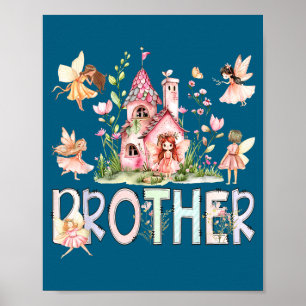 Feenbruder magisches Märchen Geburtstagsmädchen Poster