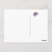 Feenclown Postkarte (Rückseite)