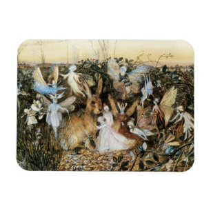 Feendämmerung von John Anster Fitzgerald Magnet