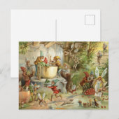 Feenfest der Vergangenheit Postkarte (Vorne/Hinten)