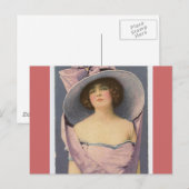 Feenfrau Postkarte (Vorne/Hinten)