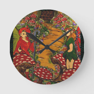 FEENFRAU RUNDE WANDUHR