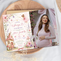 Feengarten Blumenmädchen Baby Shower Foto