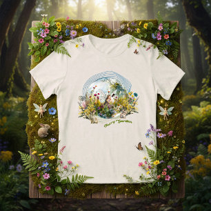 Feengarten-Magie Tri-Blend Shirt