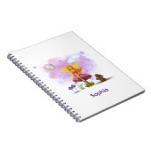 Feengarten Notizbuch Geburtstagsgeschenk Notizblock (Rechte Seite)