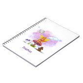 Feengarten Notizbuch Geburtstagsgeschenk Notizblock (Linke Seite)