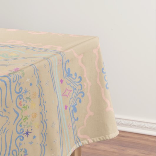 Feengarten Rustikale Dekoration Deckenfliesen Desi Tischdecke (Beispiel)