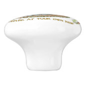 Feengartenportal mit Keramikknauf (Seitenansicht)