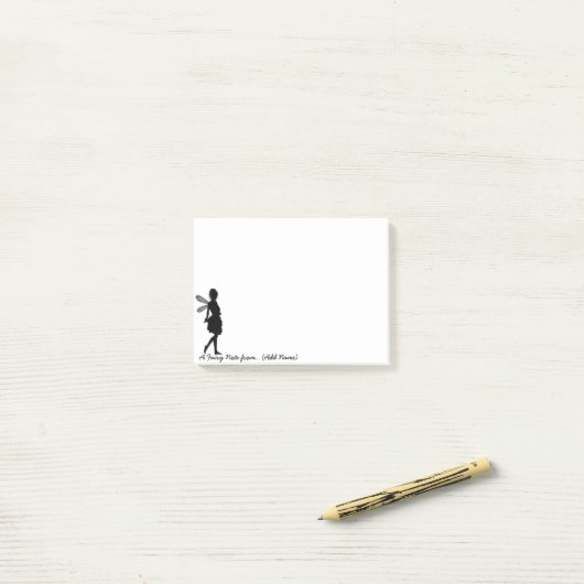 Feenhafte Anmerkungen Post-it Klebezettel (Auf Schreibtisch)