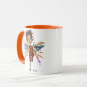 Feenhafte Dahlie - Tasse (Vorderseite Links)