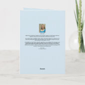 Feenhafte Einhorn-Geburtstags-Karte Karte (Rückseite)