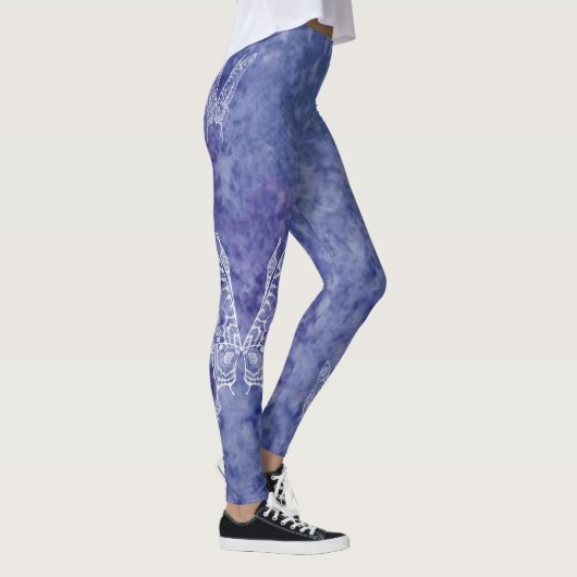 Feenhafte Flügel Leggings (Rechts)