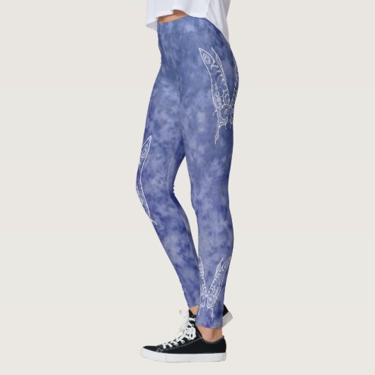Feenhafte Flügel Leggings (Links)