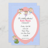 Feenhafte Freund-Einladung Einladung (Vorne/Hinten)