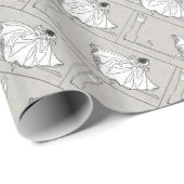 Feenhafte Geschichten-Vintages Geschenkpapier (Rolleneckpunkt)